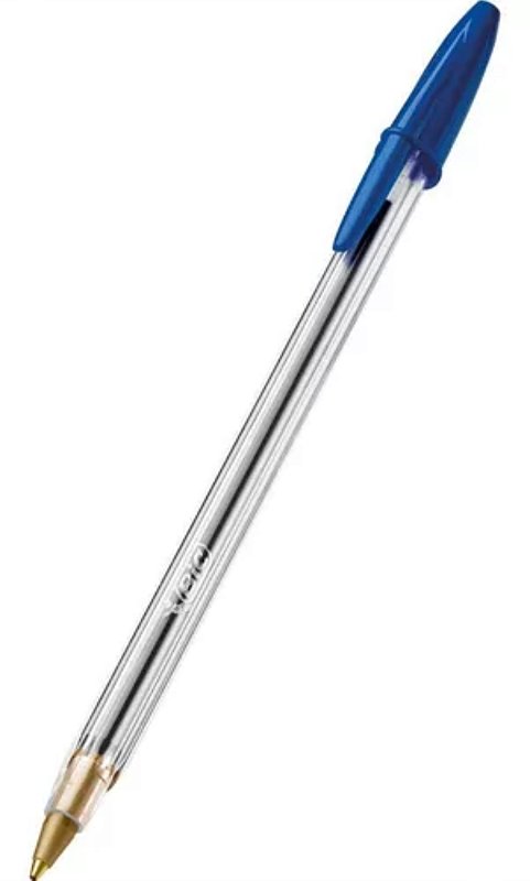 CANETA ESFEROGRAFICA CRISTAL AZUL BL.C/04 878711 - BIC