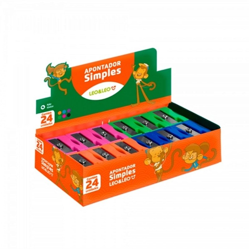 APONTADOR SEM DEPOSITO LEO E LEO SIMPLES CORES  - LEONORA