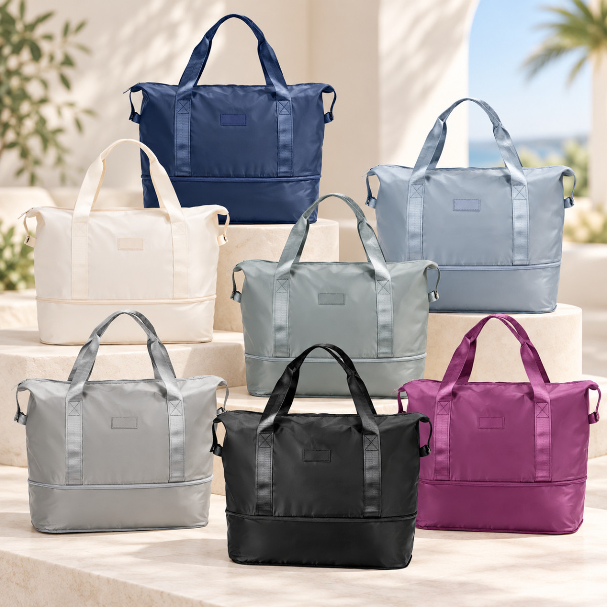 BOLSA ESPORTIVA POLIÉSTER EXPANSÍVEL 36 LITROS