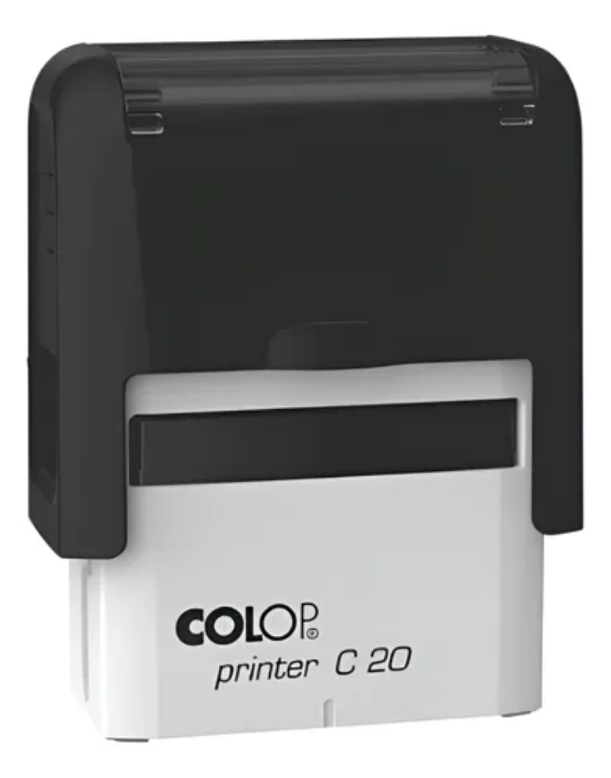 Carimbo Automático C20 38x14 Base Branca