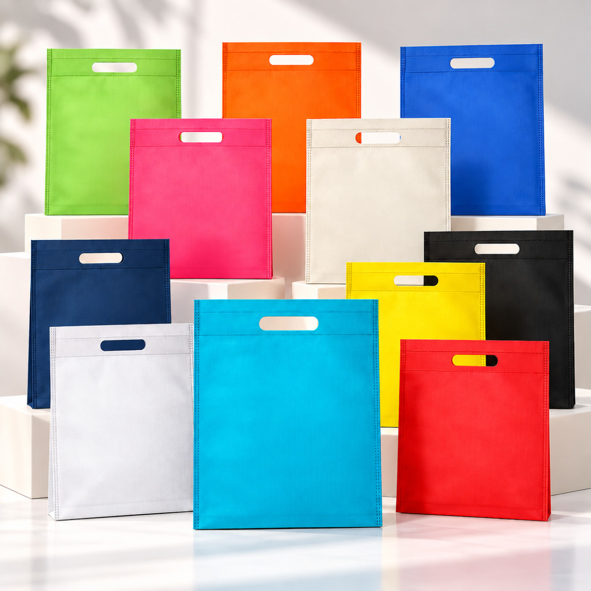 Sacola em non-woven (80 g/m²) termo-selado