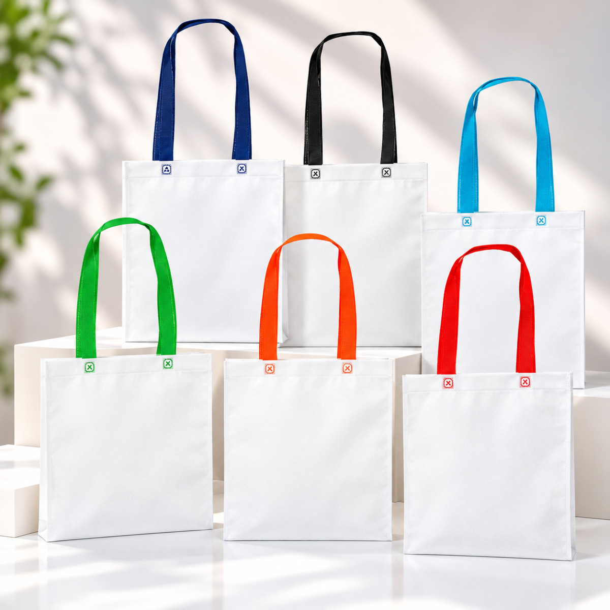 Sacola em non-woven (80 g/m²) termo-selado