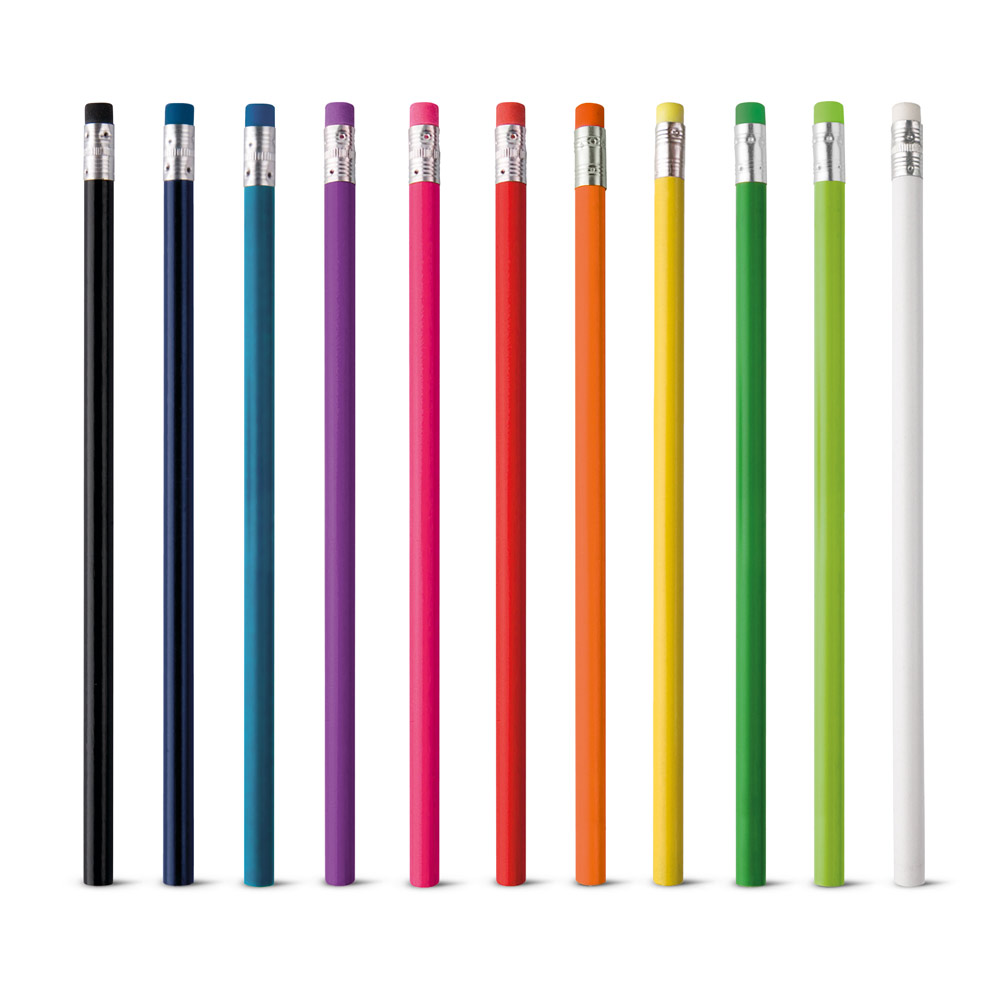 Kit 04 unidades Lápis com borracha - Ref: 102