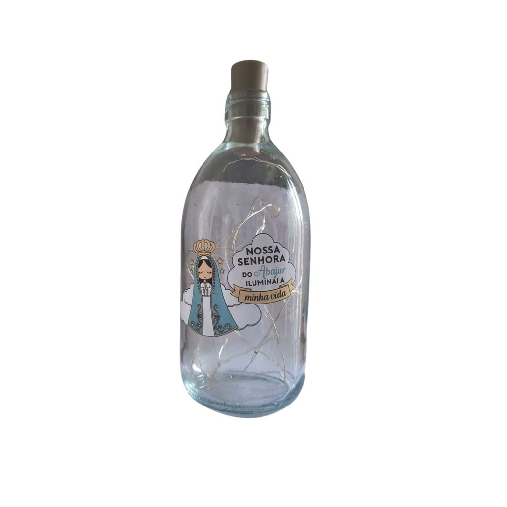 Luminária Bojuda Nossa Senhora do Abajur 500ml