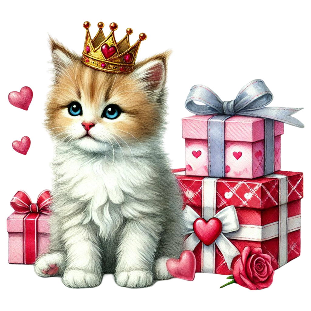 Cartela de Adesivos de Gatos – Coleção Funny Cats