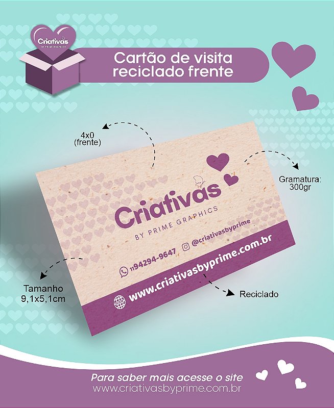 Cartão de Visita Especial