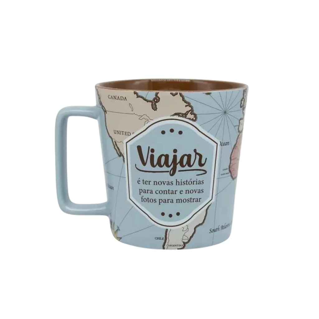 CANECA BUCK 400ML VIAJAR NOVAS HISTORIAS