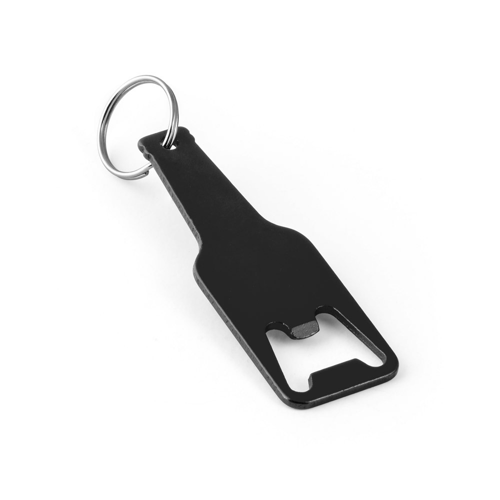 Chaveiro em alumínio com abridor de garrafas - Ref: 103