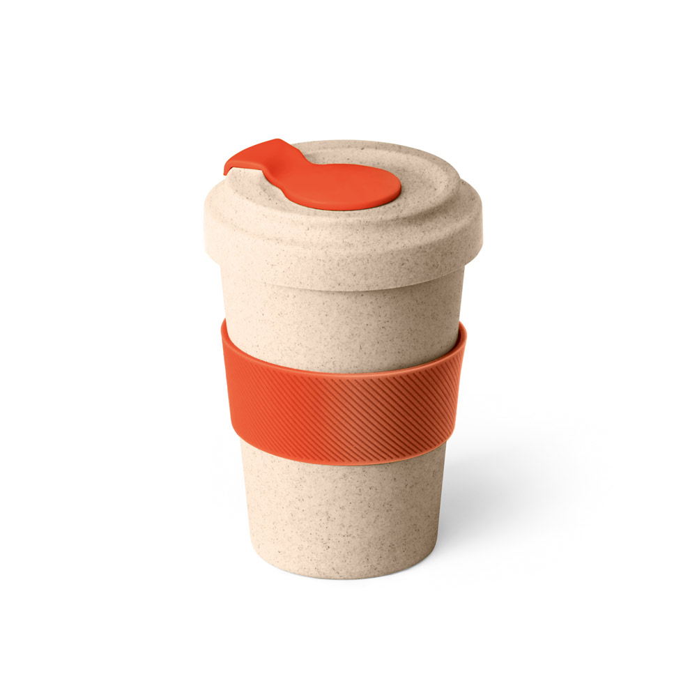 Copo para viagem em fibra de bambu (60%) e PP (40%) 500 mL - Ref: 103