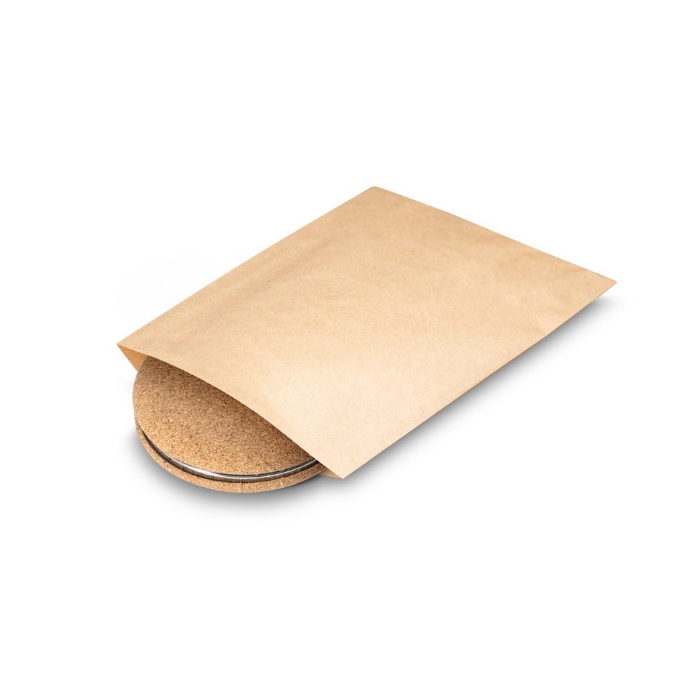 Espelho de bolso duplo em cortiça