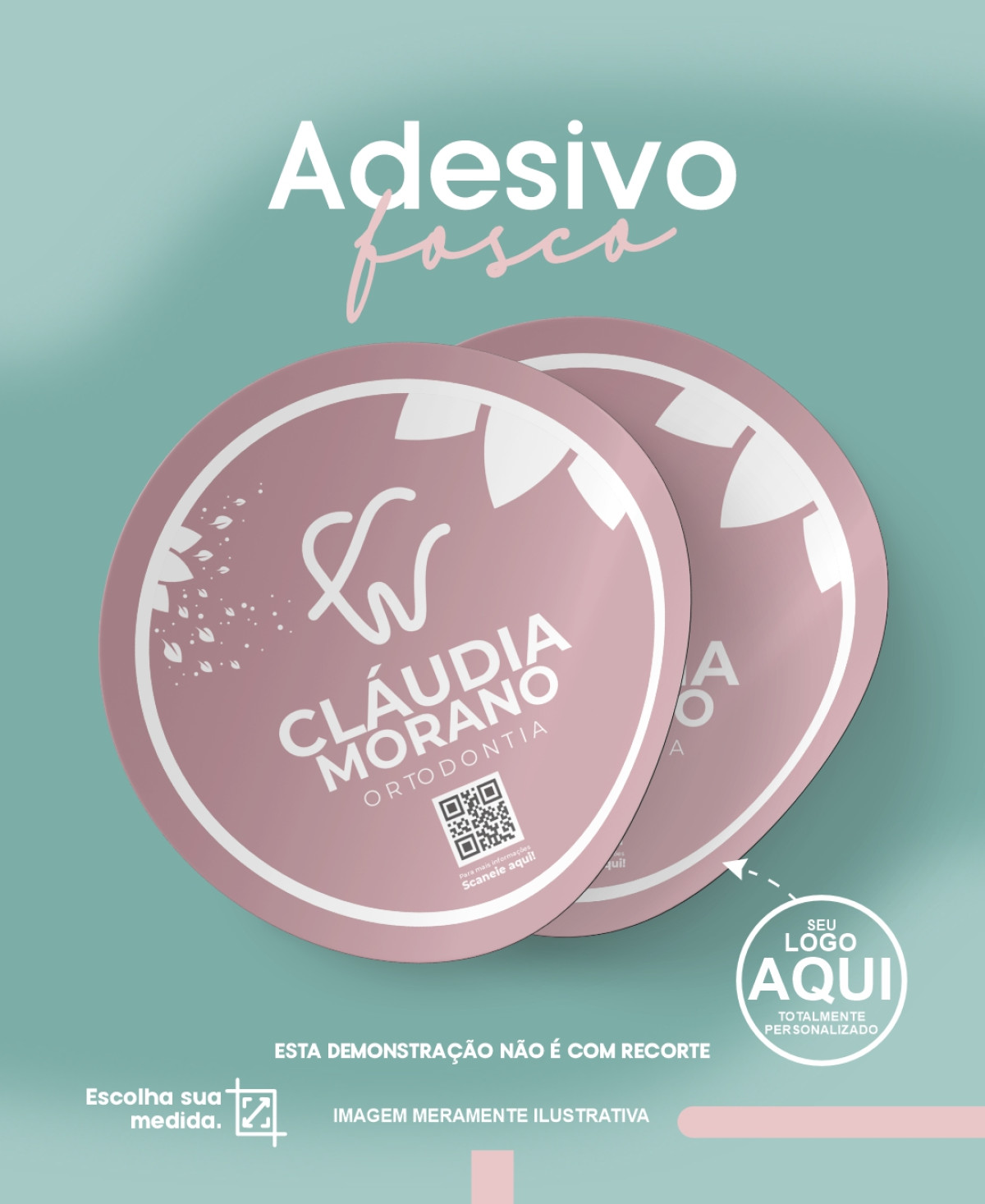 Adesivo Vinil personalizados M²