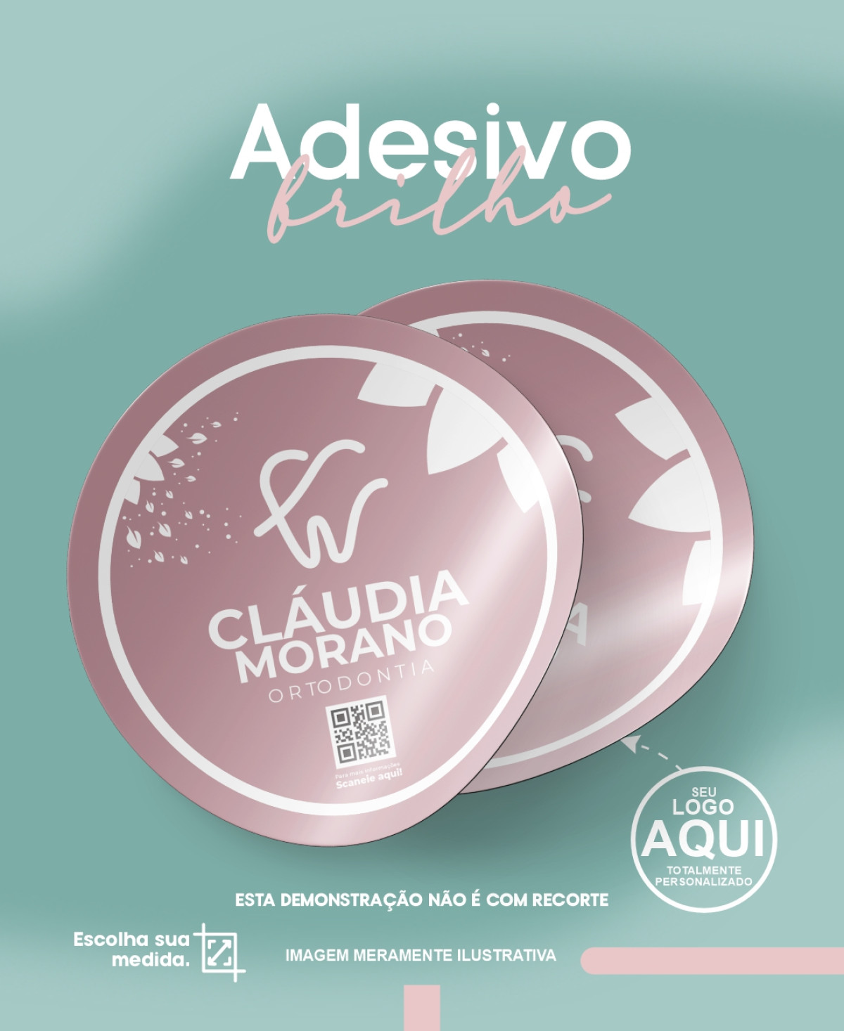 Adesivo Vinil personalizados M²