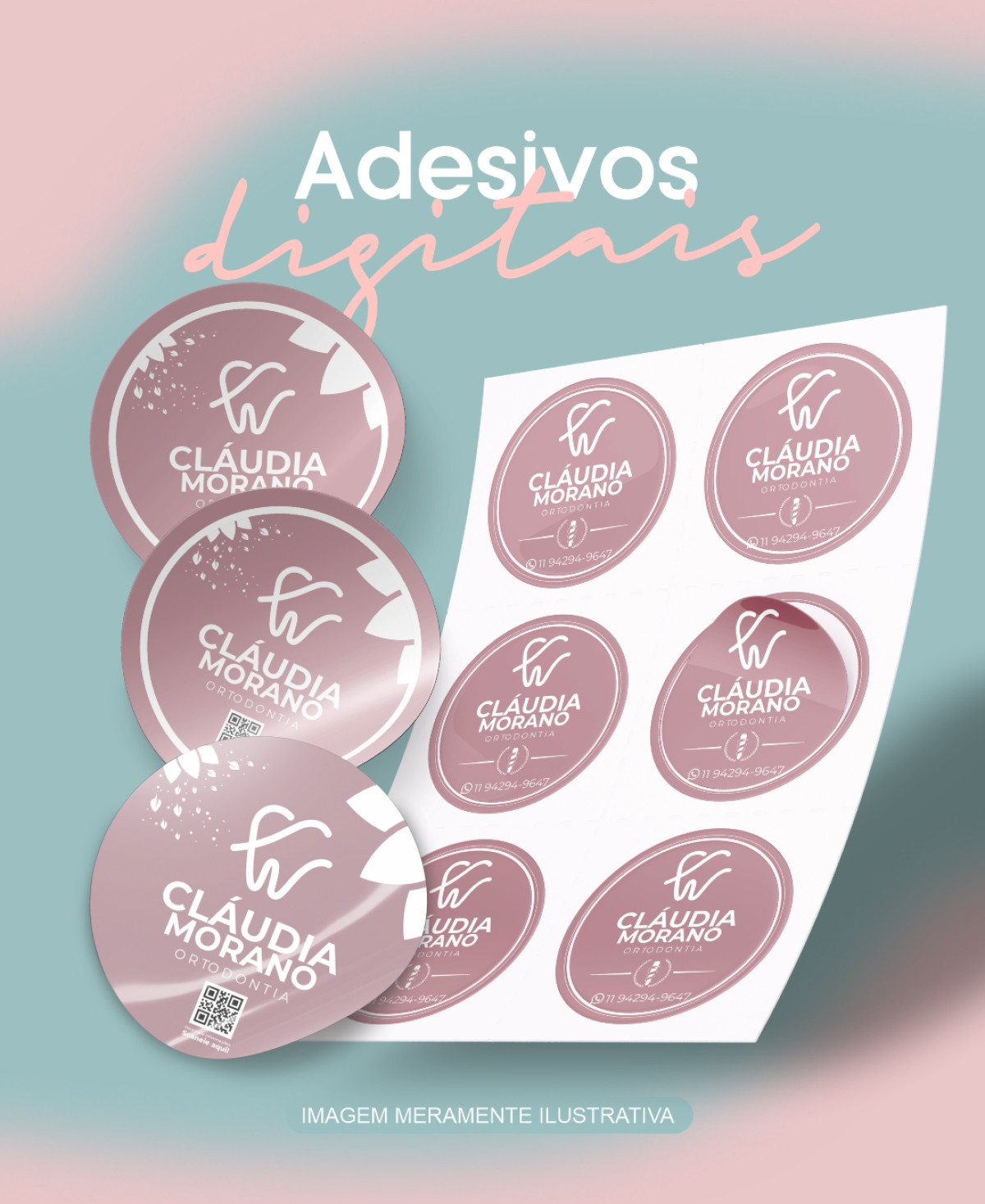 Adesivo Vinil personalizados M²