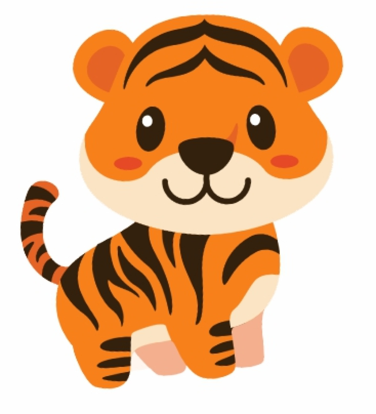 Cartela de Adesivos Safari com Animais 2