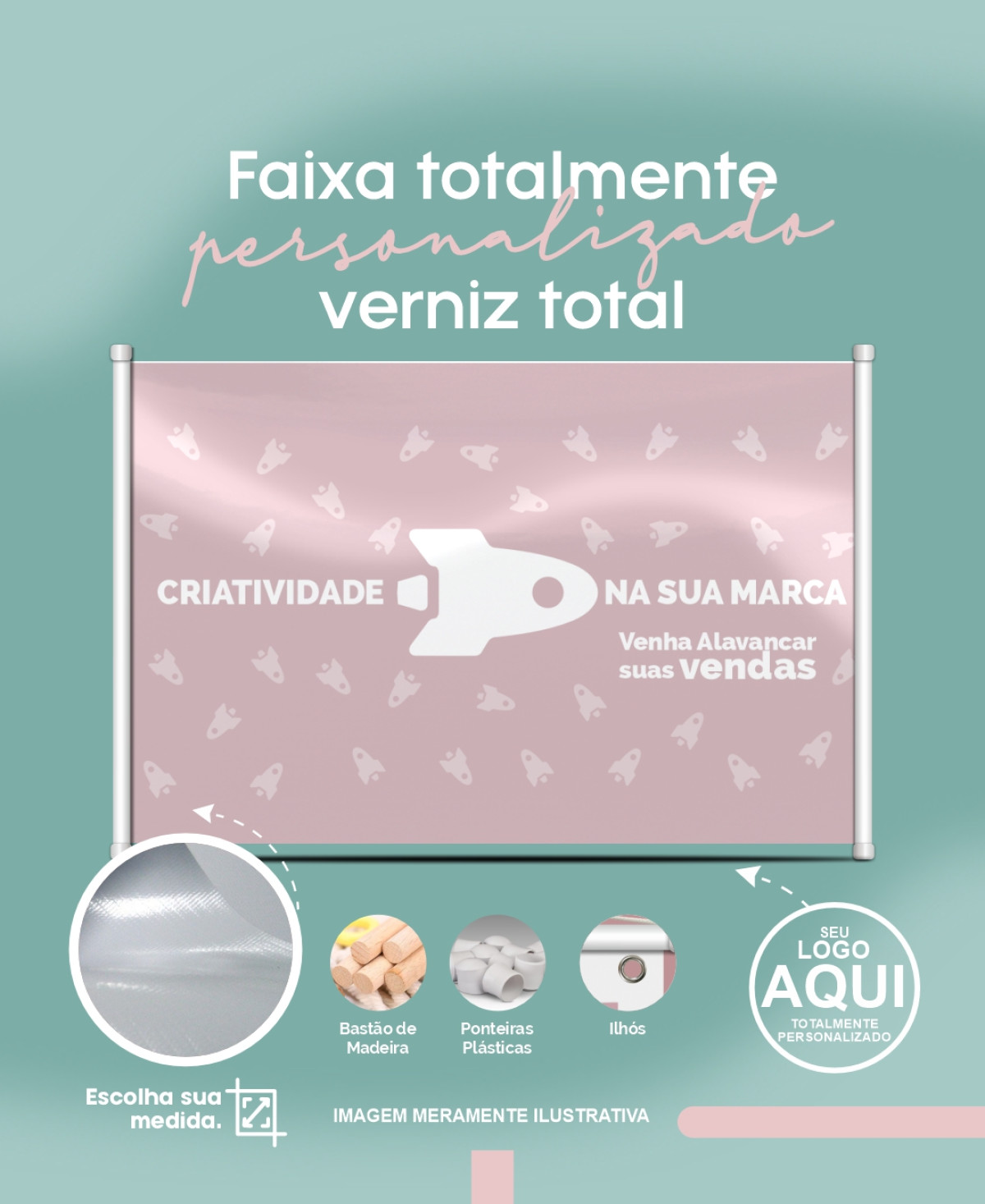 Banner e Lona personalizados M²