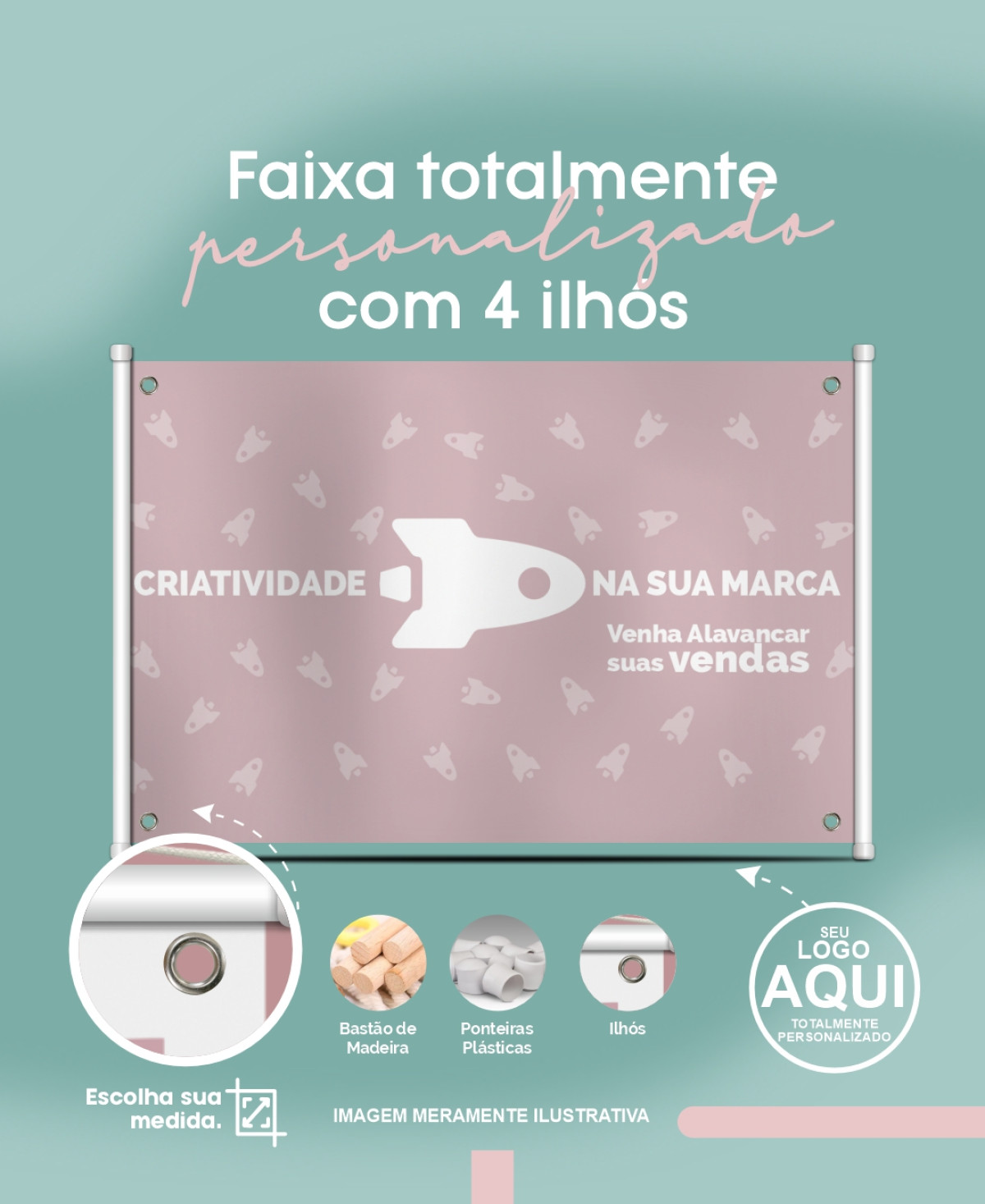 Banner e Lona personalizados M²