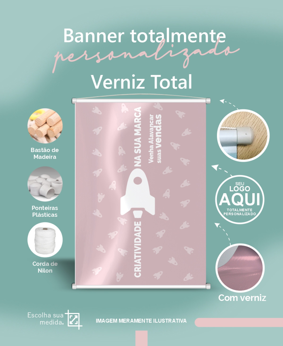 Banner e Lona personalizados M²