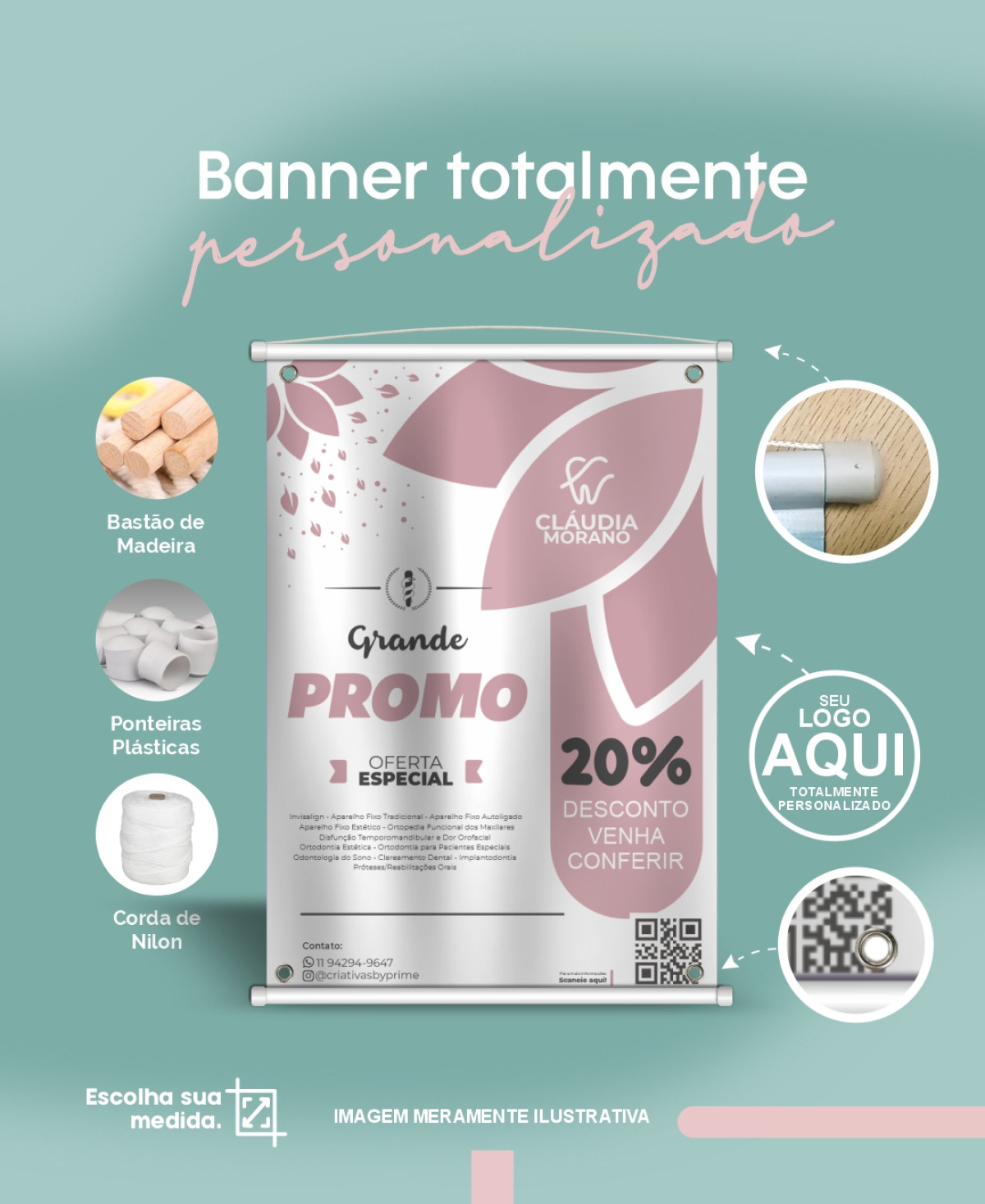 Banner personalizado M²