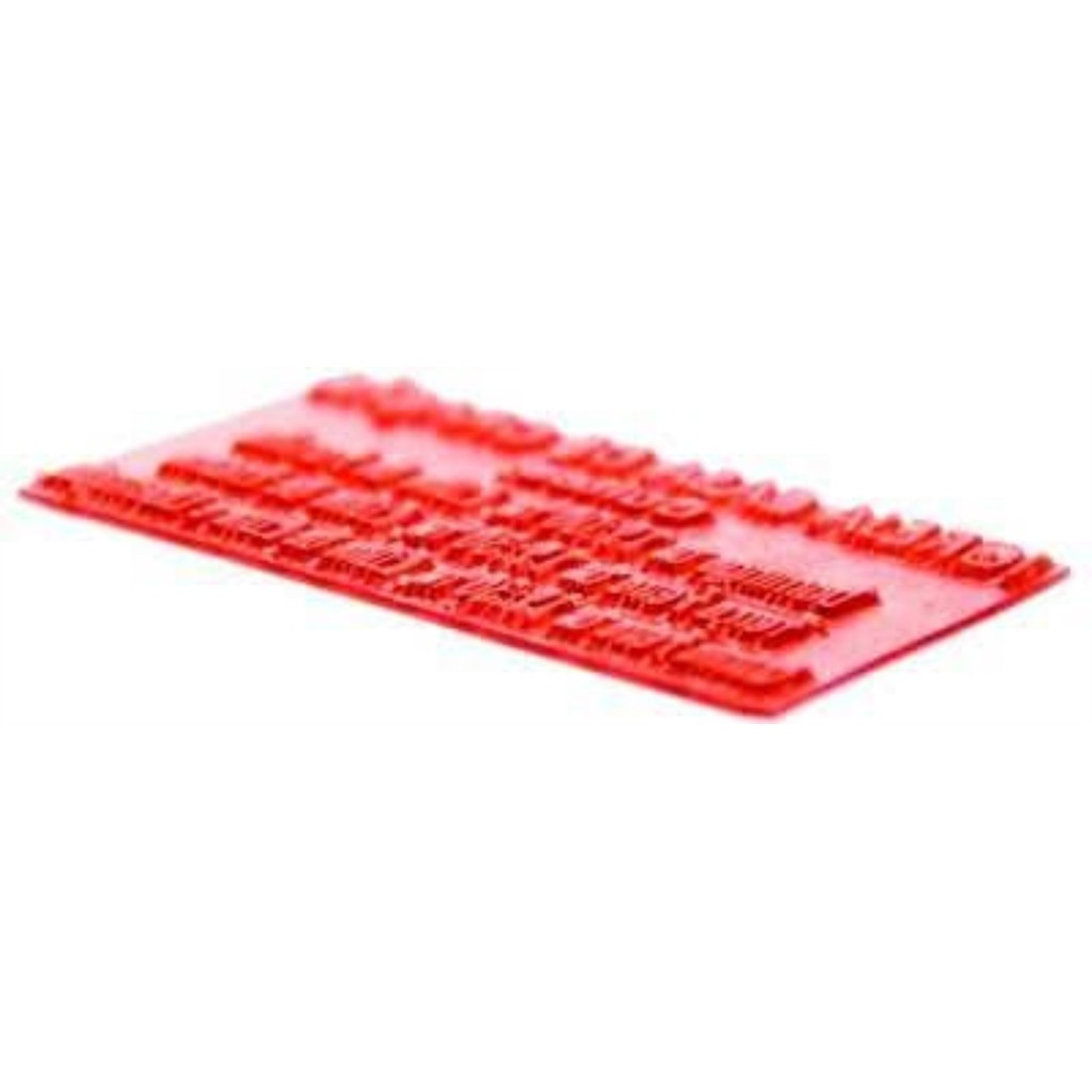 Borracha para carimbo C20