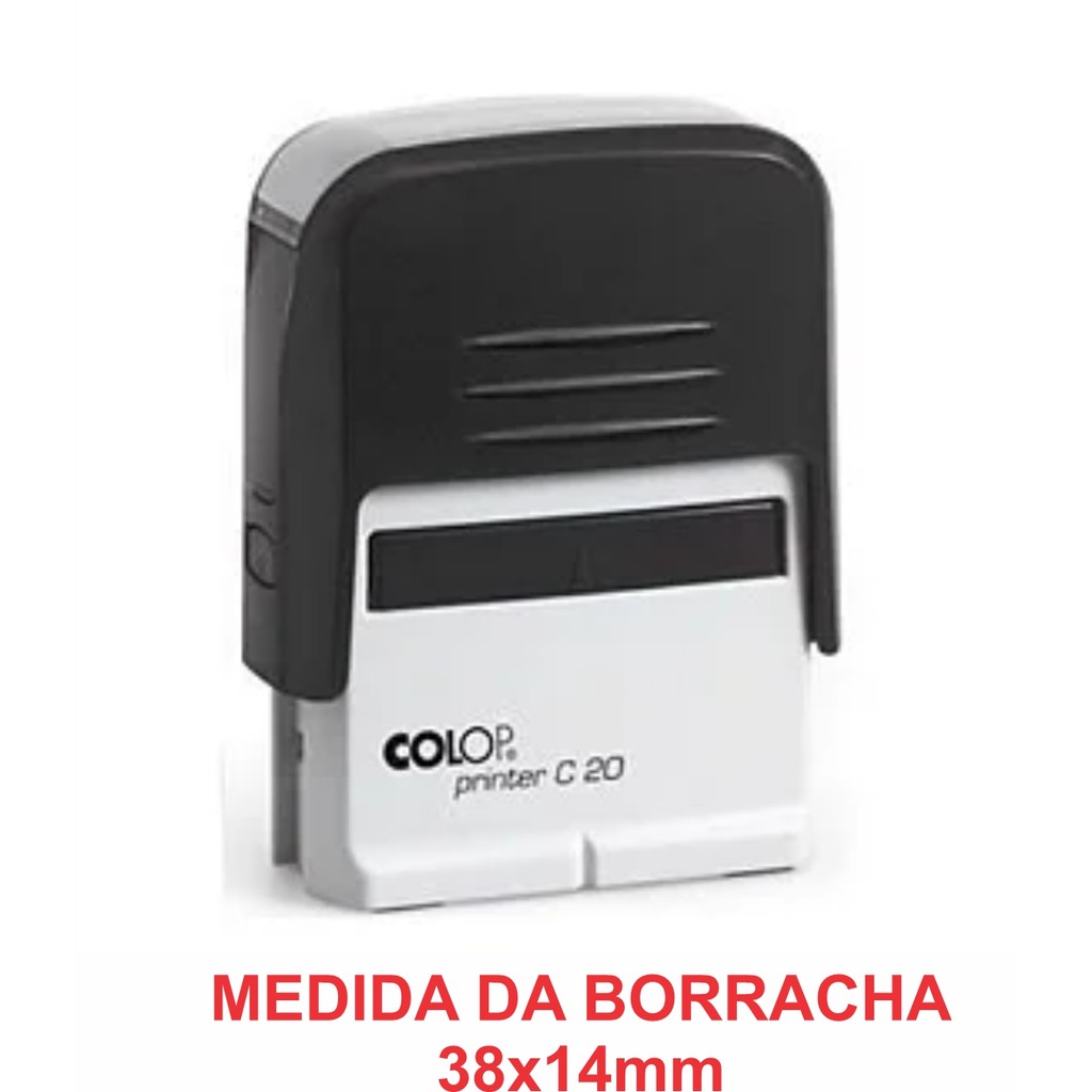 Borracha para carimbo C20