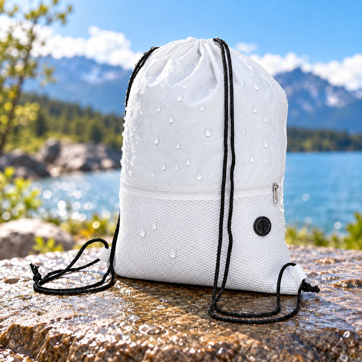 Sacola/Mochila Poliéster 210D (43x32cm)