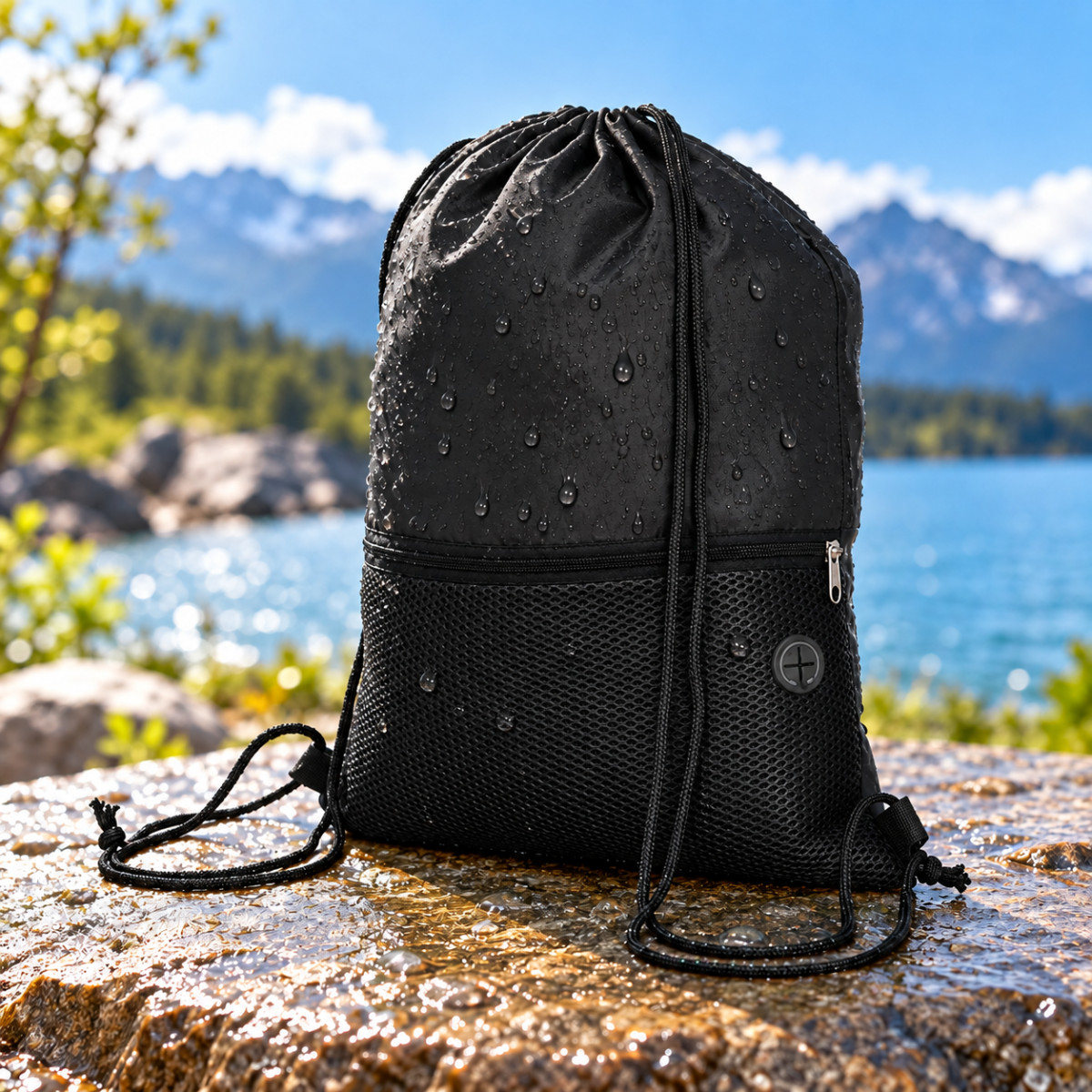 Sacola/Mochila Poliéster 210D (43x32cm)