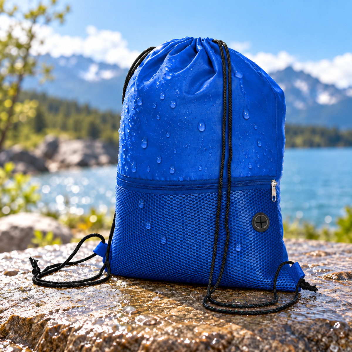 Sacola/Mochila Poliéster 210D (43x32cm)