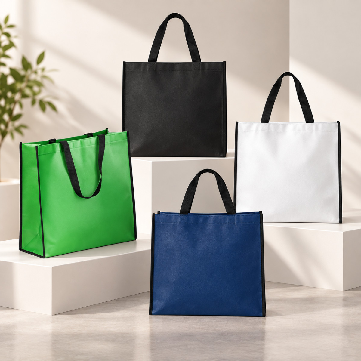 Sacola em TNT Laminado 120g/m² (38,5x42cm)