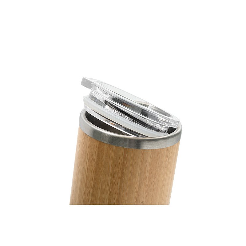 Copo em bambu e aço inox 350 mL