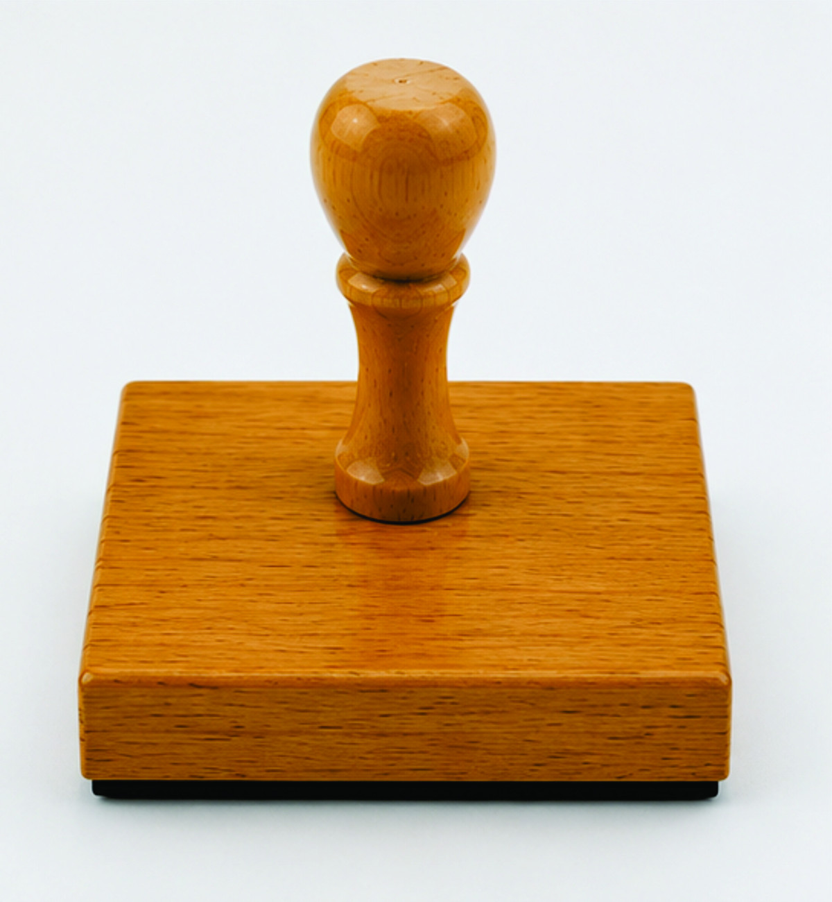 Carimbo de madeira 8x9cm