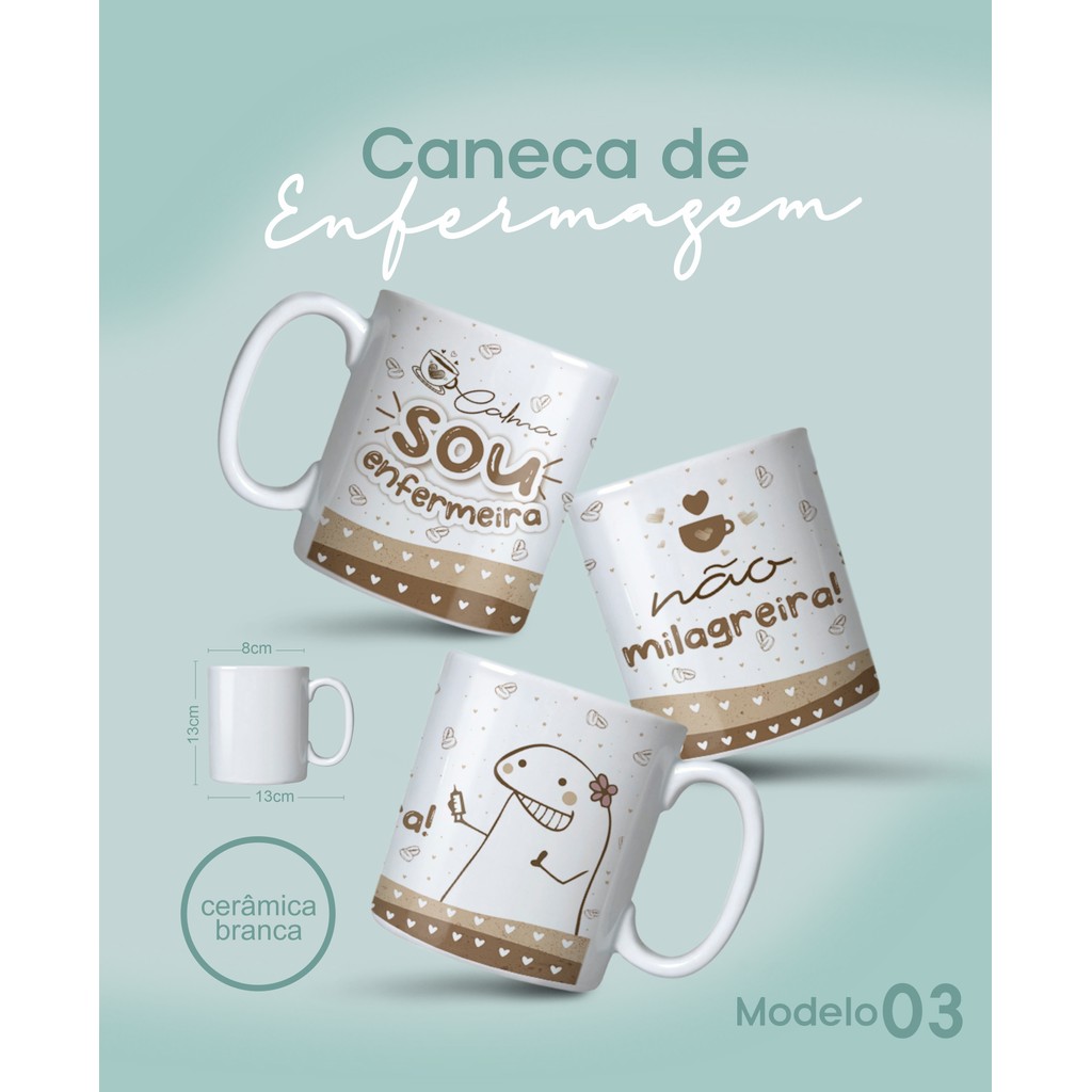 Caneca Enfermagem 325ml