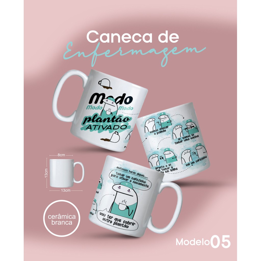 Caneca Enfermagem 325ml