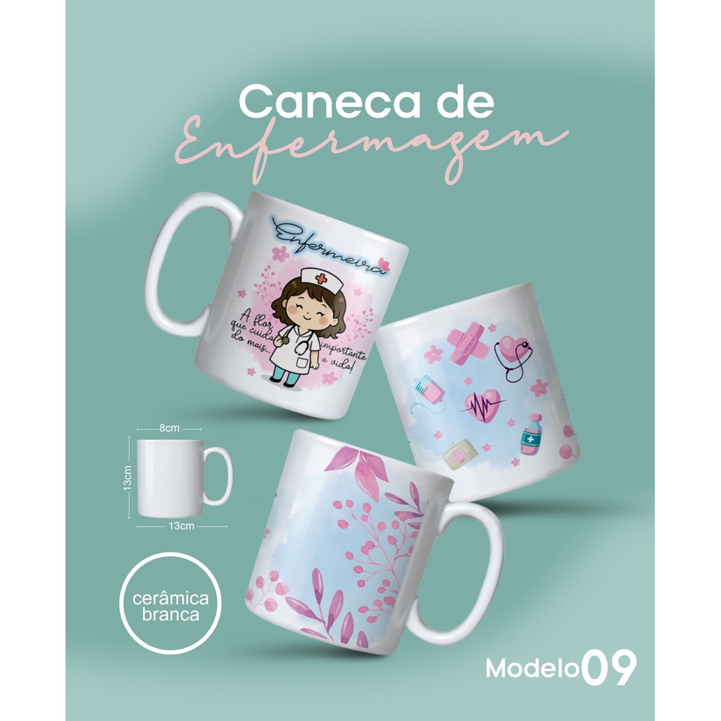 Caneca Enfermagem 325ml