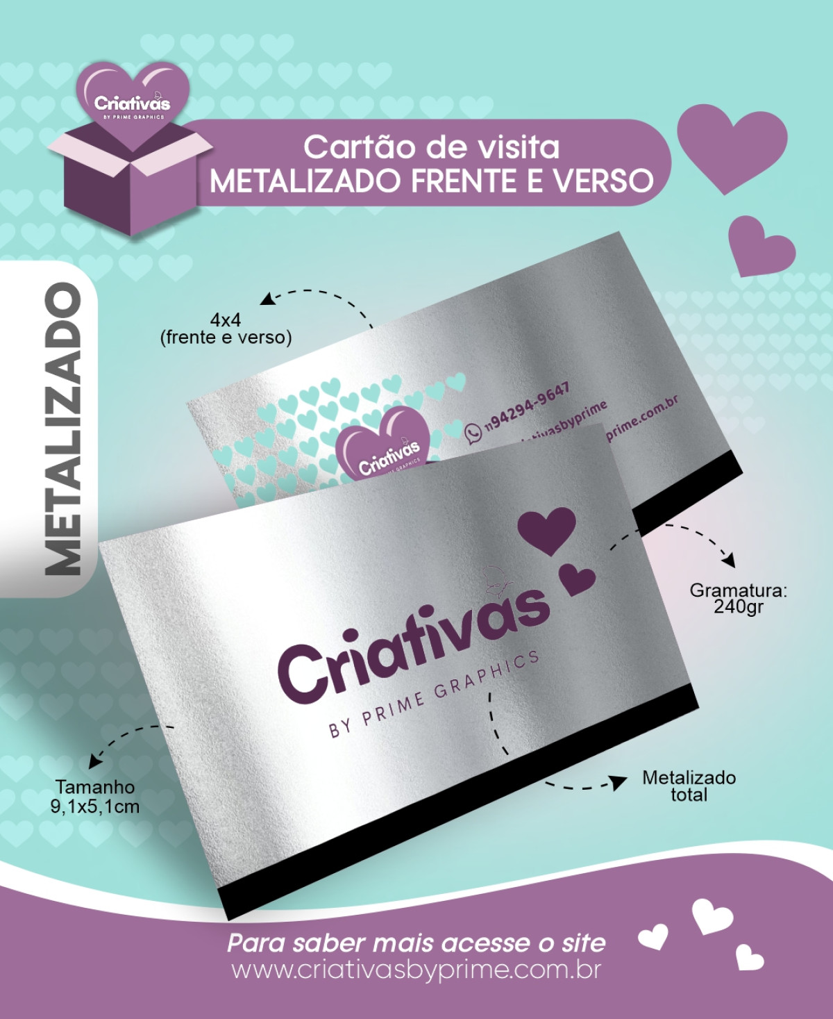 Cartão de Visita Especial