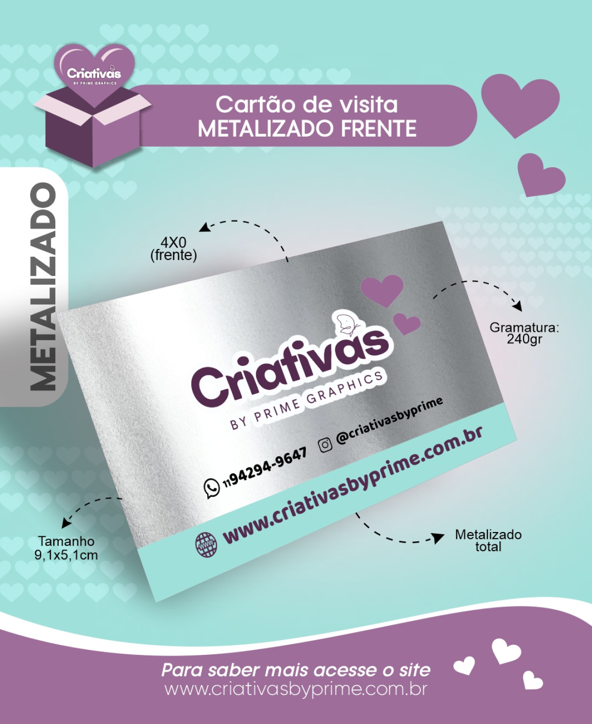 Cartão de Visita Especial