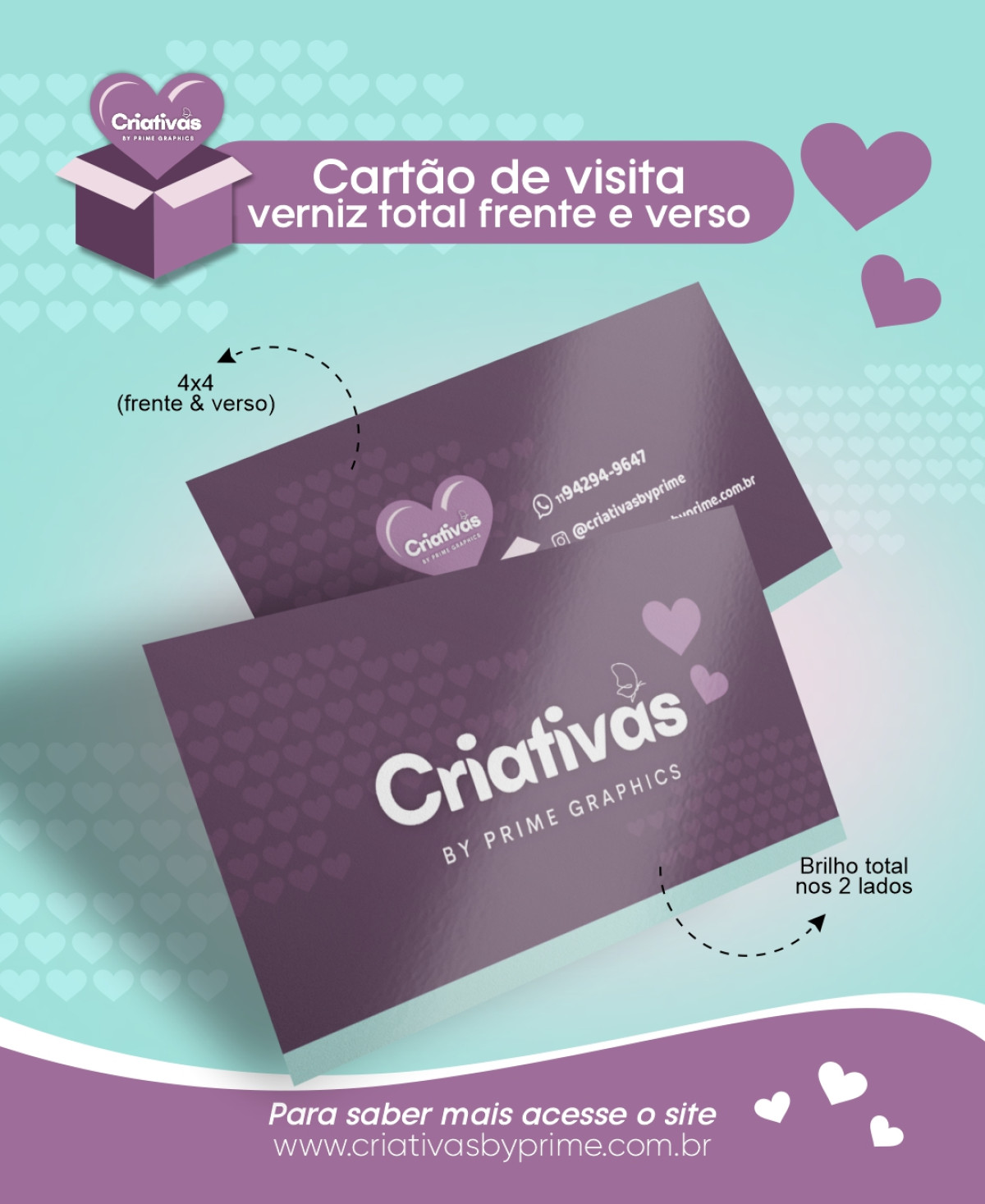 Cartão de visita Personalizado