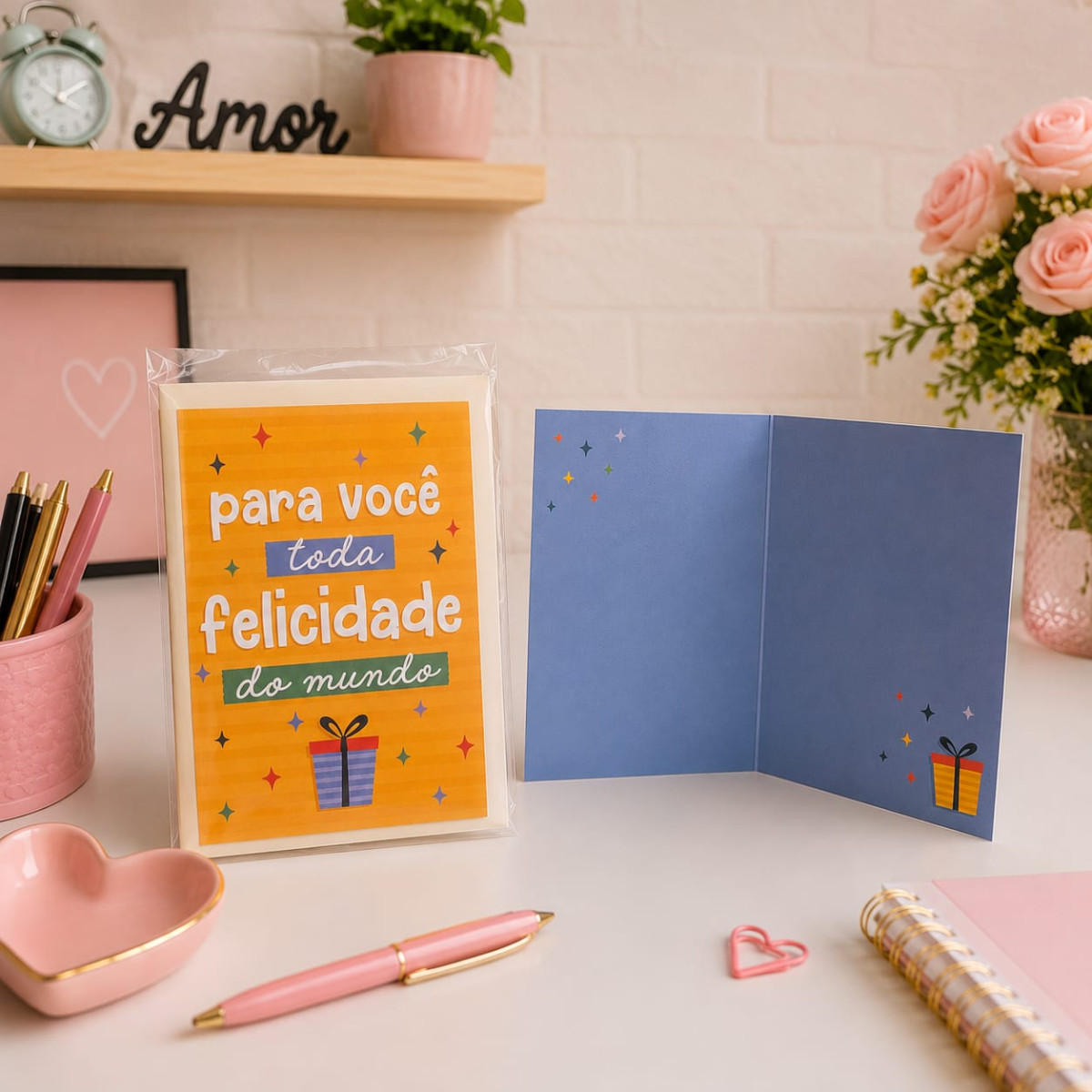 Cartão Gift Card para você toda felicidade