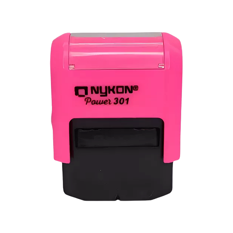 Carimbo automático Nykon 301 - 2,7x1,0cm