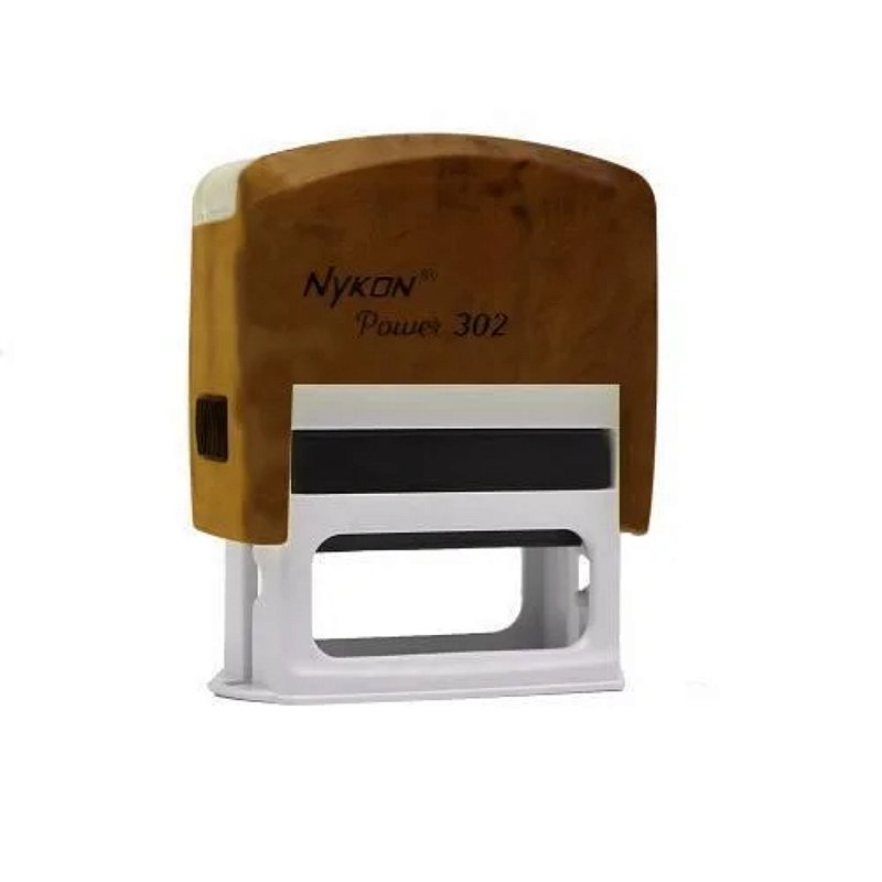 Carimbo Automático Nikon 302 14x38mm