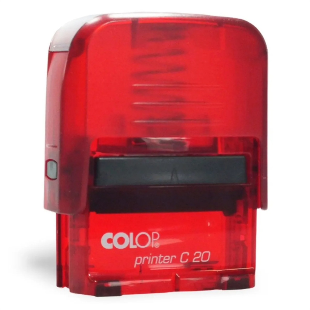 Carimbo Automático Colop Transparente C20 14x38mm