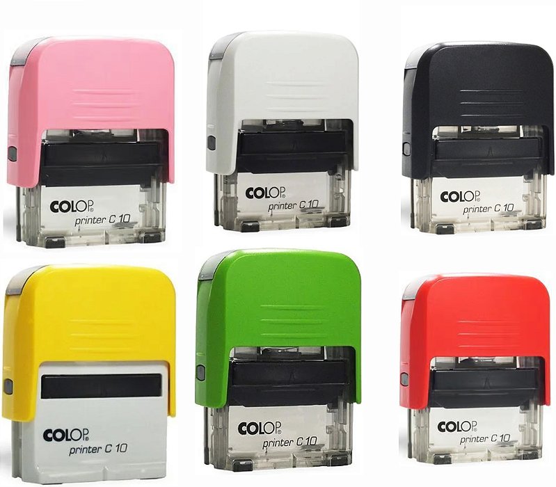 Carimbo Automático Printer Colop C10 - 10x27mm