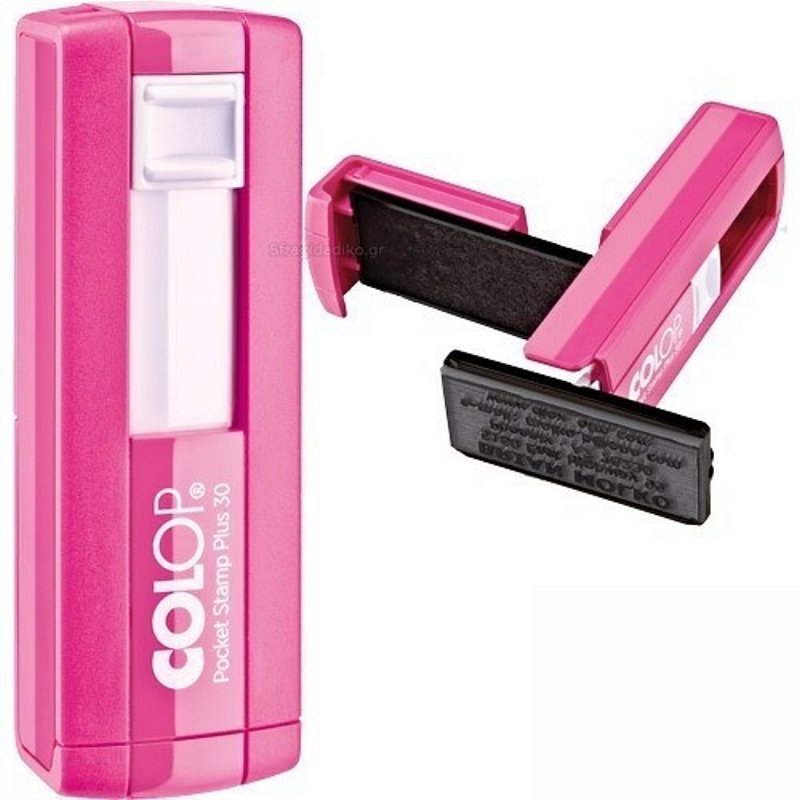 Carimbo de bolso Colop Pocket Stamp Plus 20 14x38mm