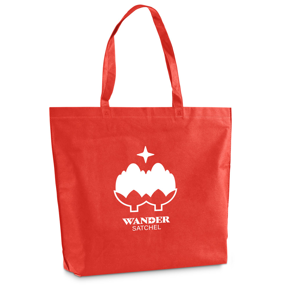 BURGOS. Sacola em non-woven (80 g/m²) termo-selado