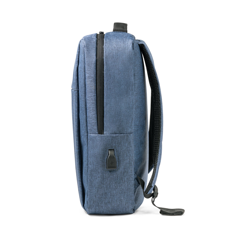 Mochila para notebook 15'6" em 300D de alta densidade com placa para personalização 15 L