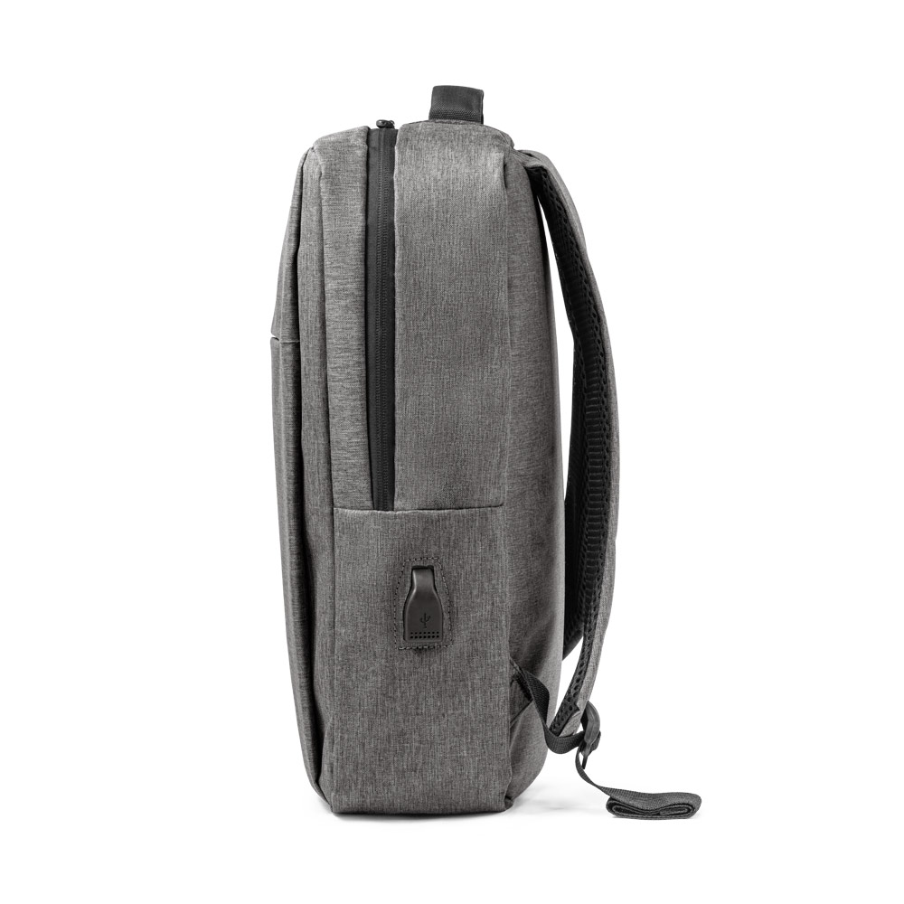 Mochila para notebook 15'6" em 300D de alta densidade com placa para personalização 15 L