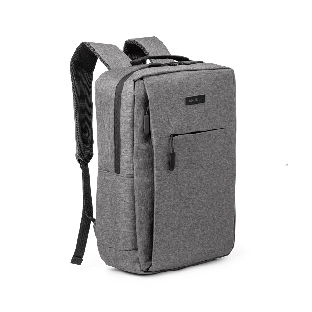 Mochila para notebook 15'6" em 300D de alta densidade com placa para personalização 15 L