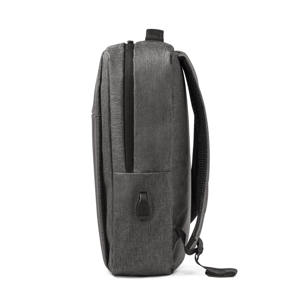Mochila para notebook 15'6" em 300D de alta densidade com placa para personalização 15 L