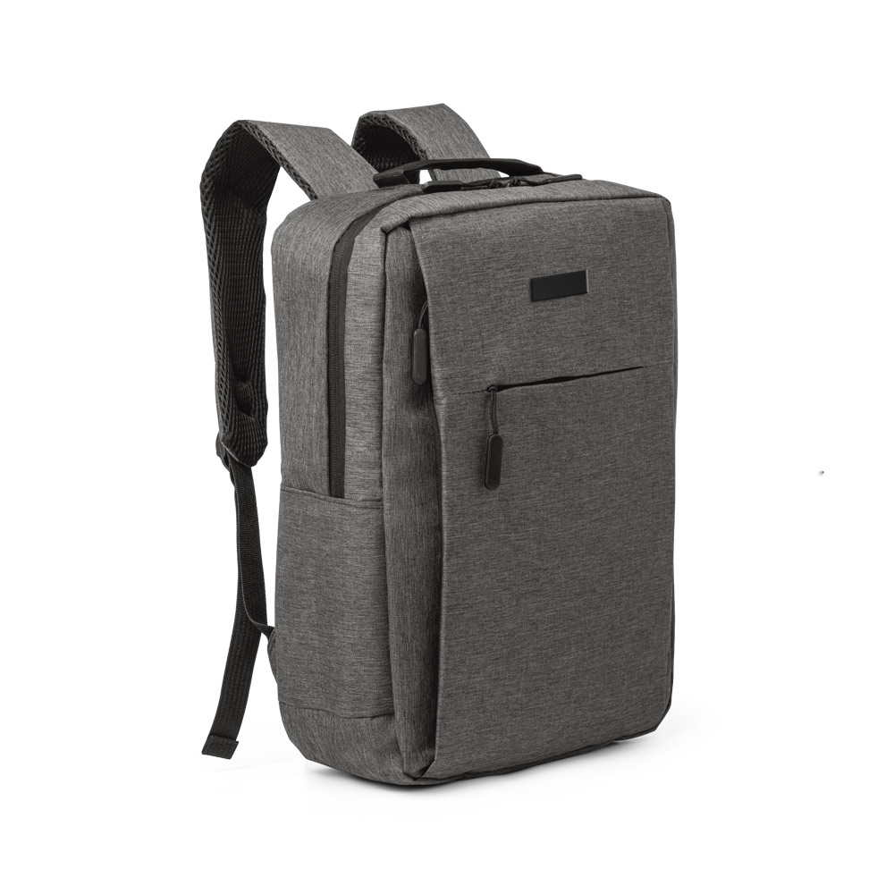 Mochila para notebook 15'6" em 300D de alta densidade com placa para personalização 15 L
