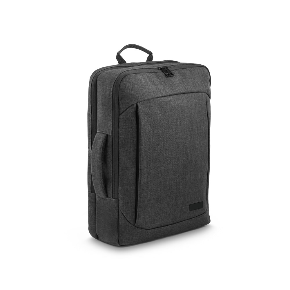 Mochila 2 em 1 em 600D para portátil 15'6" com placa para gravação e 2 modos de utilização 14 L