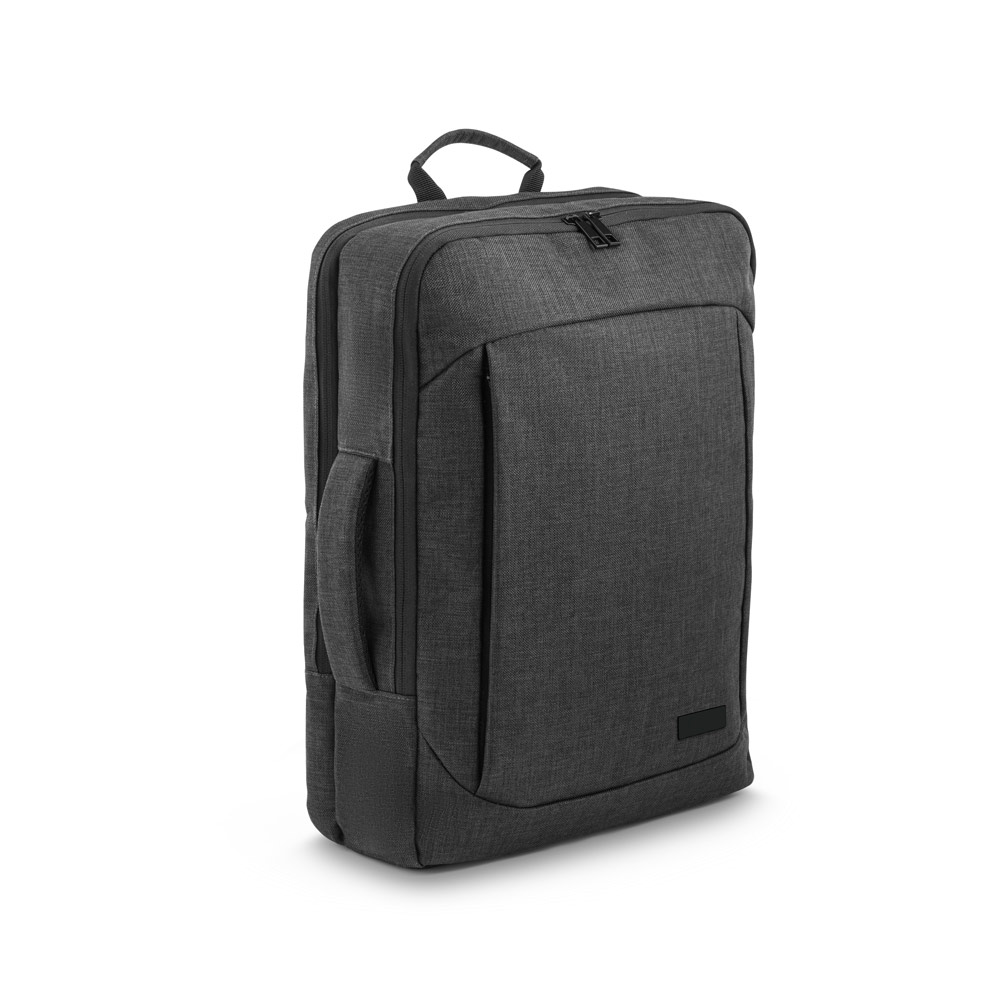 Mochila 2 em 1 em 600D para portátil 15'6" com placa para gravação e 2 modos de utilização 14 L